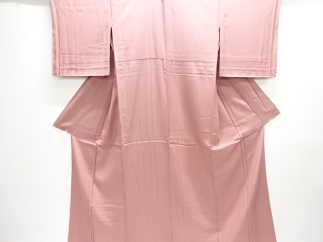 未使用品　万筋単衣江戸小紋着物